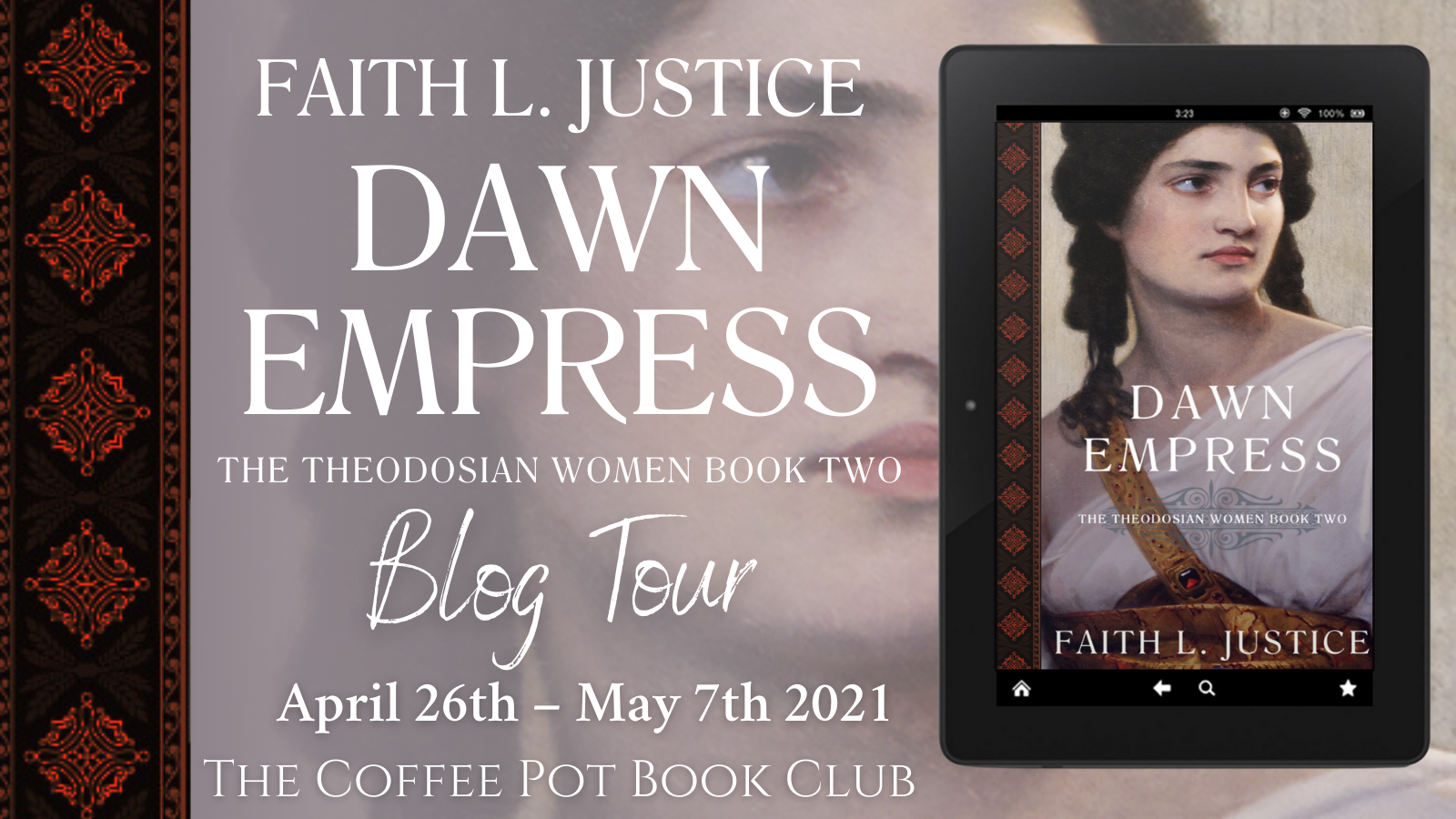 Dawn Empress blog tour banner